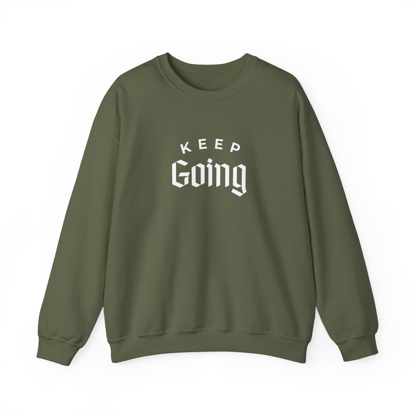 "Keep Going" Motivational Crewneck (unisex)